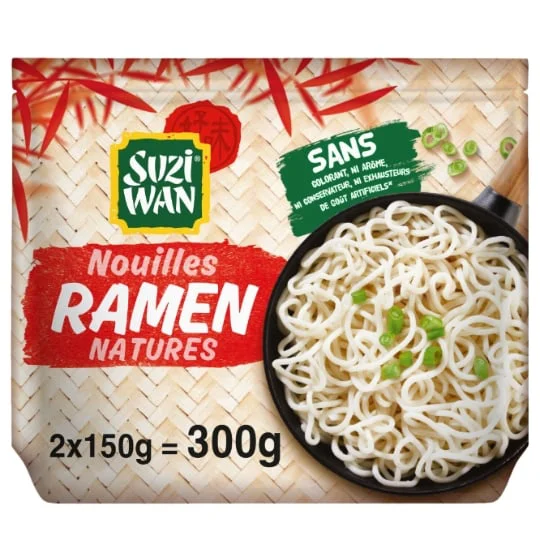 Nouilles précuites ramen pour wok