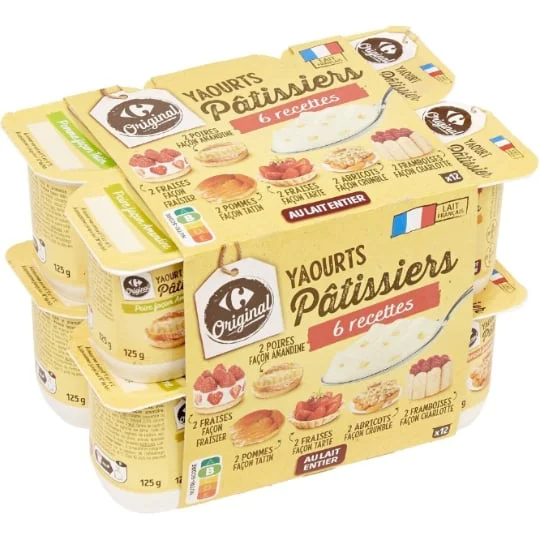 Yaourts pâtissiers 6 recettes