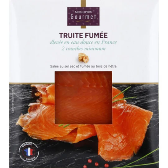 Truite fumée