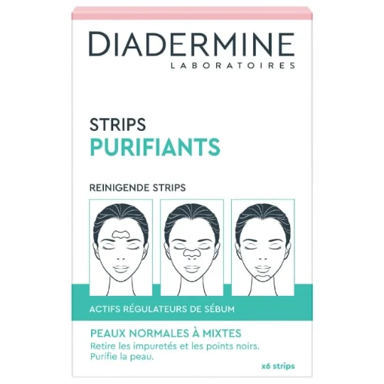 Strips purifiants front/nez/menton