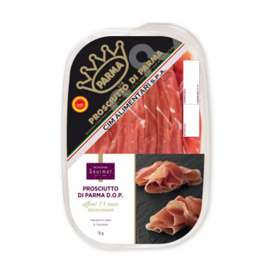 Jambon de parme a.o.p affiné 13 mois minimun
