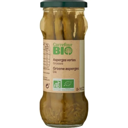Asperges bio vertes grosses