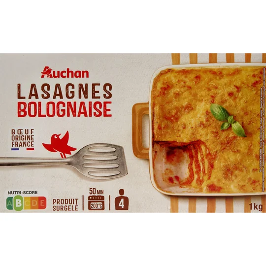 Lasagnes à la bolognaise