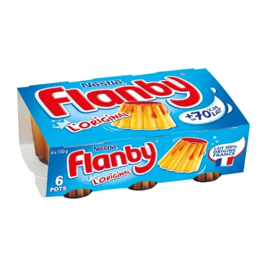 Flan vanille caramel