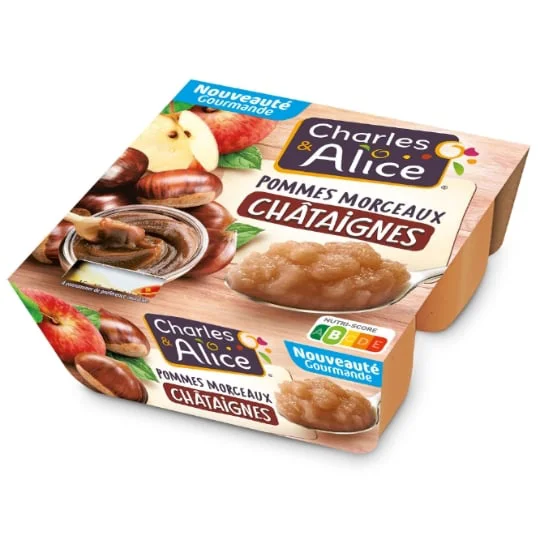 Compote pomme châtaigne