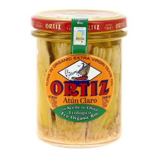 Thon Albacore À L'Huile D'Olive Bio