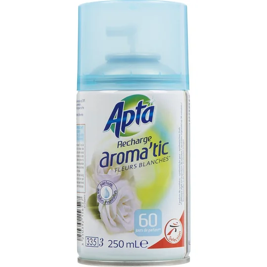 Recharge désodorisant aroma'tic fleurs blanches