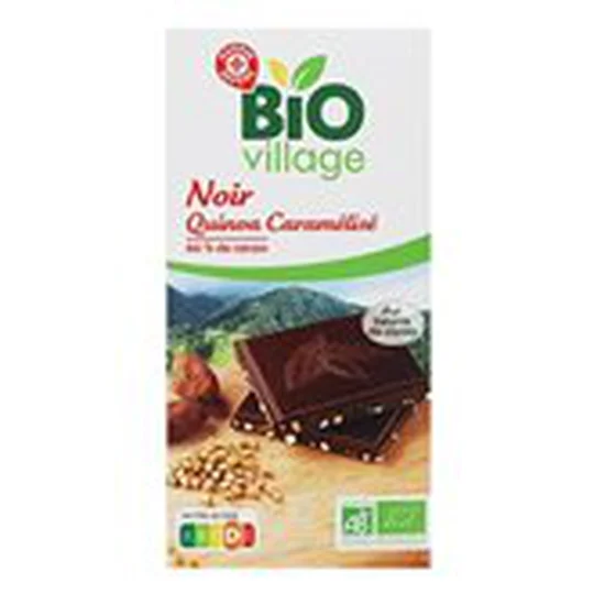 Chocolat noir Quinoa caramélisé Bio