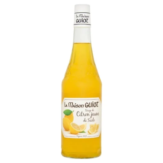 Sirop citron jaune de Sicile