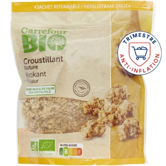 Céréales bio muesli nature