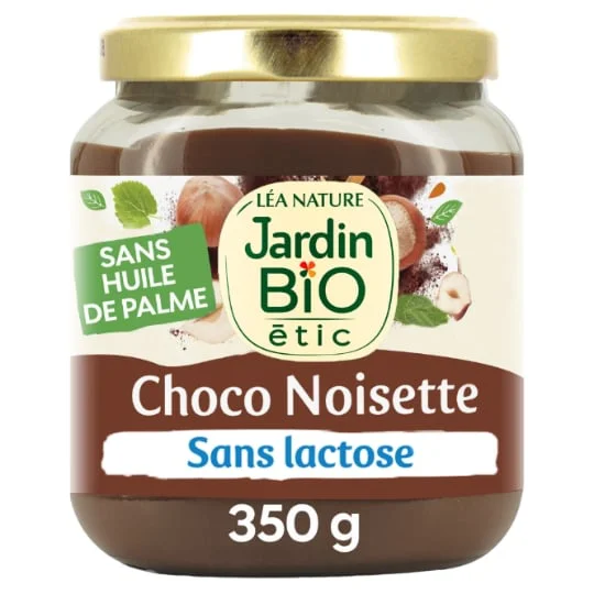 Pâte à tartiner chocolat noisette sans gluten Bio