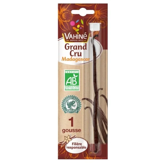 Gousse de vanille bio intense/corsée