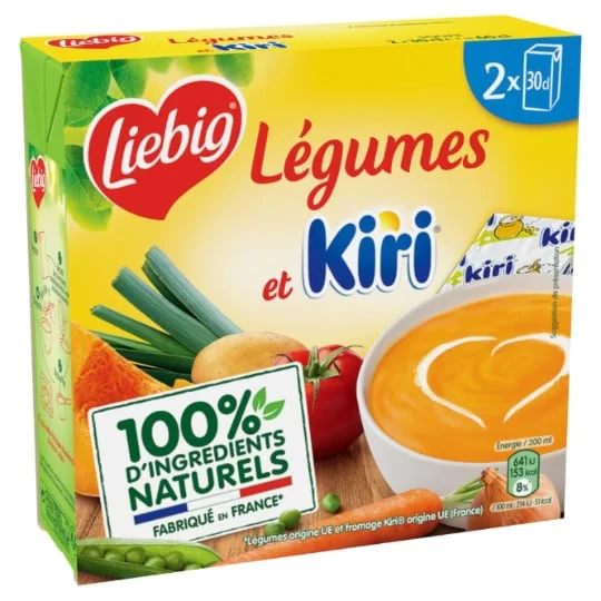 Soupe légumes kiri