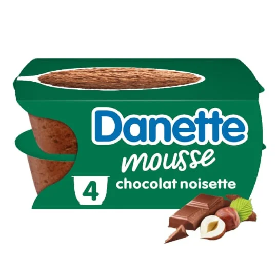 Mousse chocolat noisette