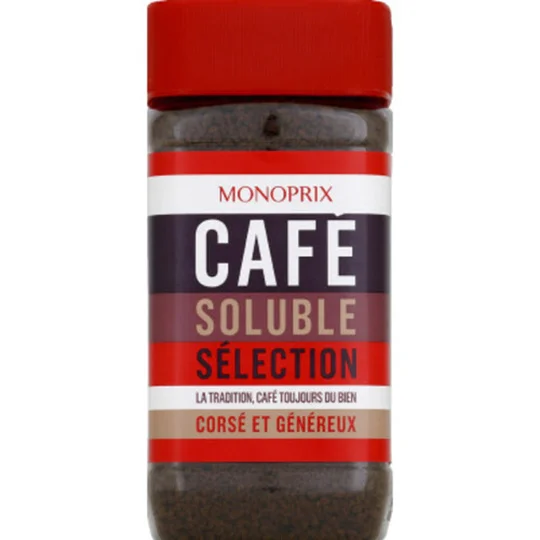 Café soluble Sélection
