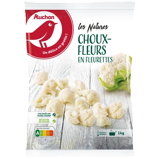 Choux-fleurs en fleurettes