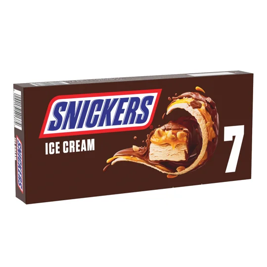Barres glacées cacahuètes caramel