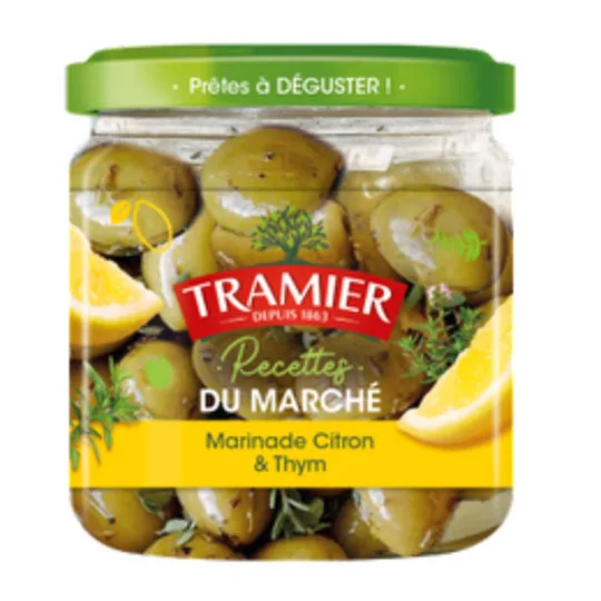 Olives recettes du marche citron et thym