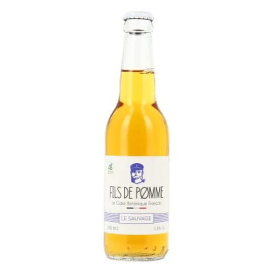 Cidre Brut Le Sauvage Bio