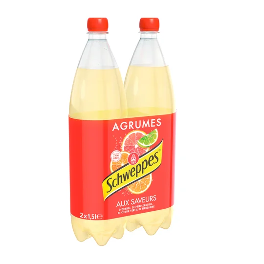 Boisson gazeuse saveur 4 agrumes