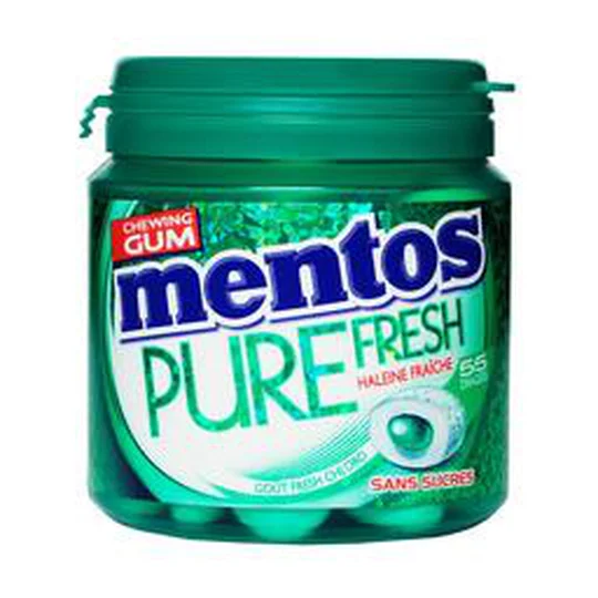 Pure Fresh - Chewing-gum goût chlorophylle sans sucres