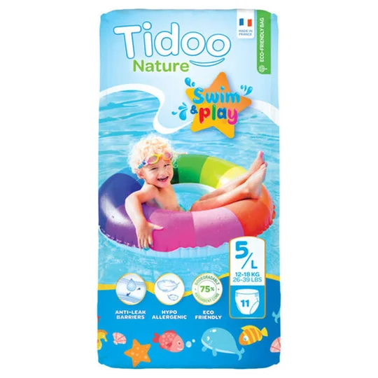 Swim Play Couches de Bain T.L/5ans x12
