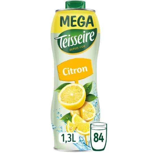 Sirop citron Bidon mega
