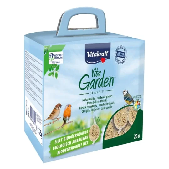 Boules de graisses filet biodégradable
