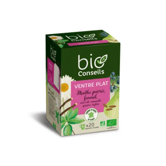 Infusion Ventre Plat - 20 Sachets Bio