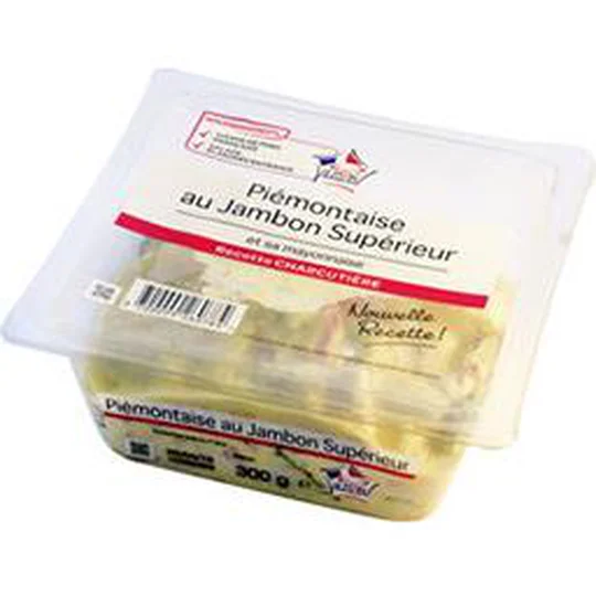 Piémontaise au jambon supérieur et sa mayonnaise