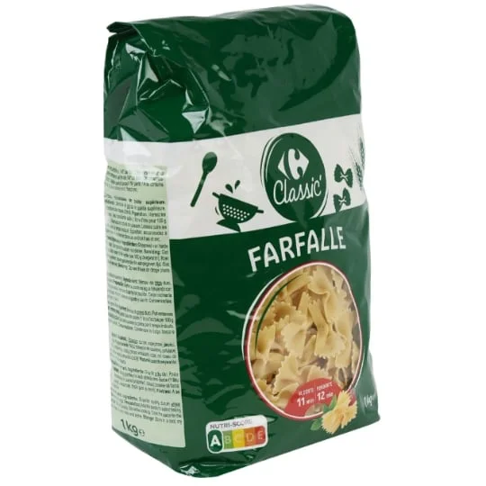 Pâtes Farfalle