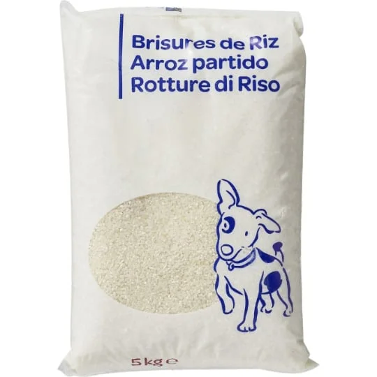 Brisures de riz pour chiens