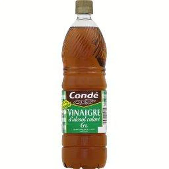 Vinaigre d'alcool coloré