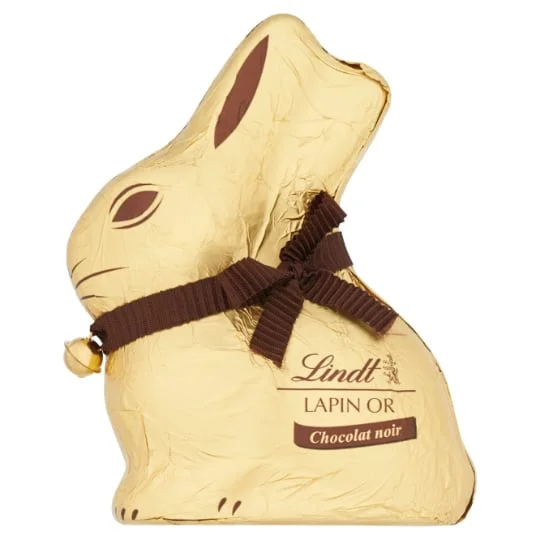 Chocolat de Pâques noir lapin