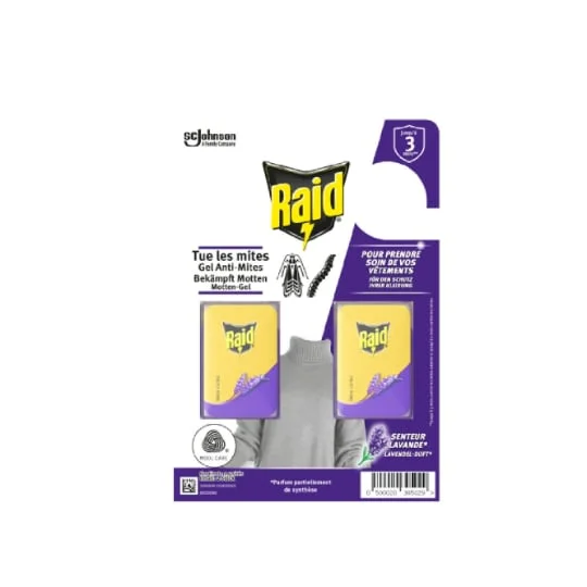Anti-Mites Gel Garde De Robe Senteur Lavande