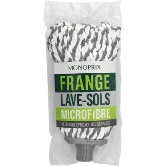 Frange microfibre lave-sols