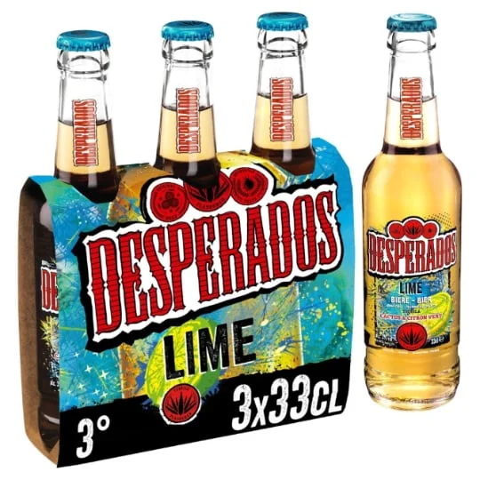 Bière aromatisée tequila lemon cactus Lime