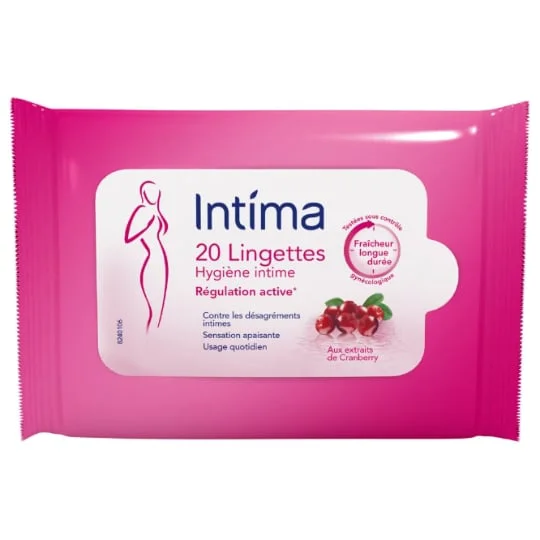 Lingettes hygiène intime