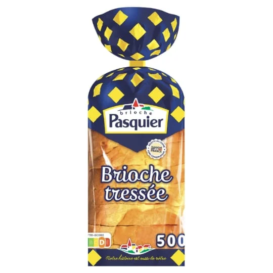 Brioche tressées au levain