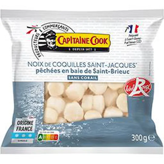 Noix de coquilles Saint Jacques sans corail Label Rouge