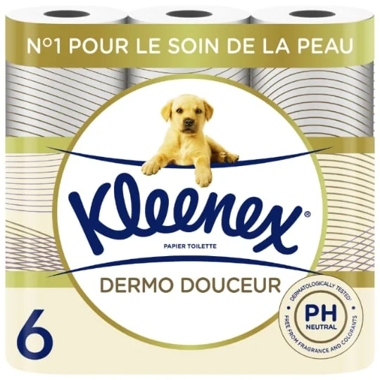 Papier toilette dermo douceur