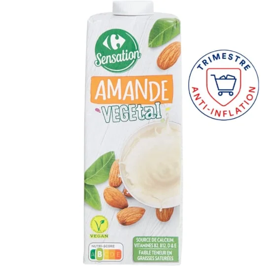 Boisson amande végétal