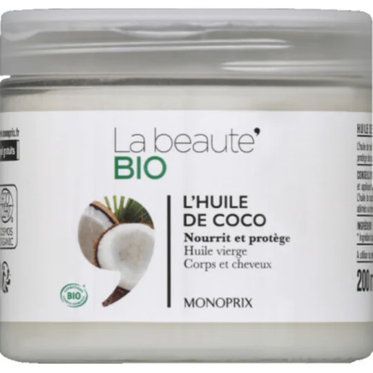 Huile de coco