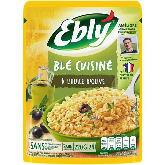 Blé à huile d'olive