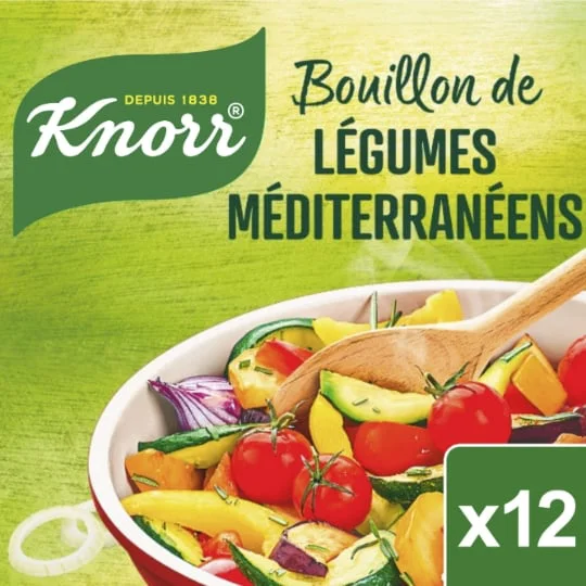 Bouillon de légumes méditerranéens