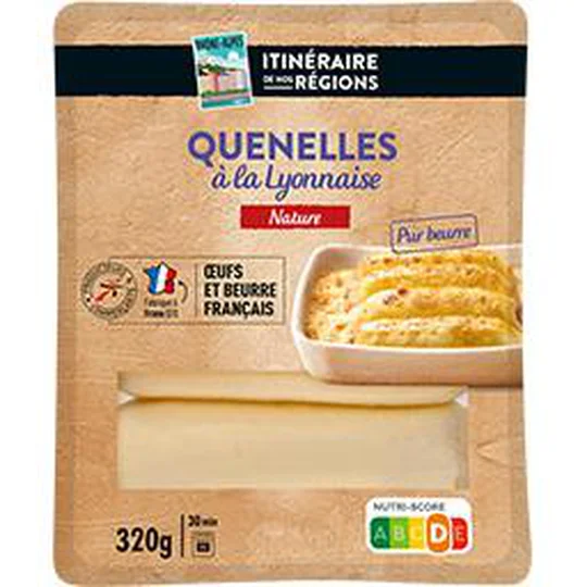 Quenelles à la lyonnaises nature