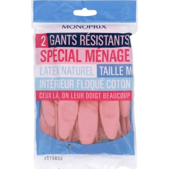 Gants résistants spécial ménage Taille M