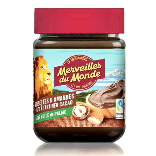 Pâte à Tartiner Merveilles du Monde format familial