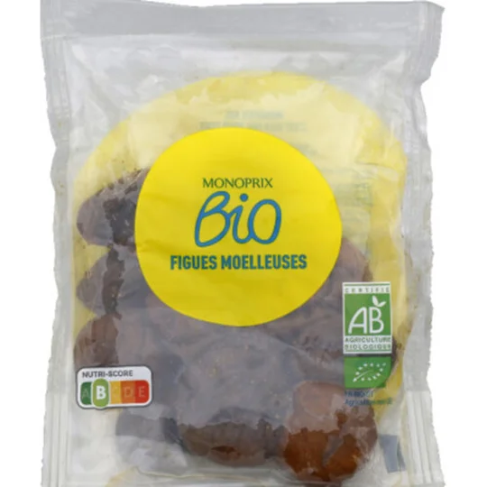 Monoprix Figues Sèches moelleuses bio