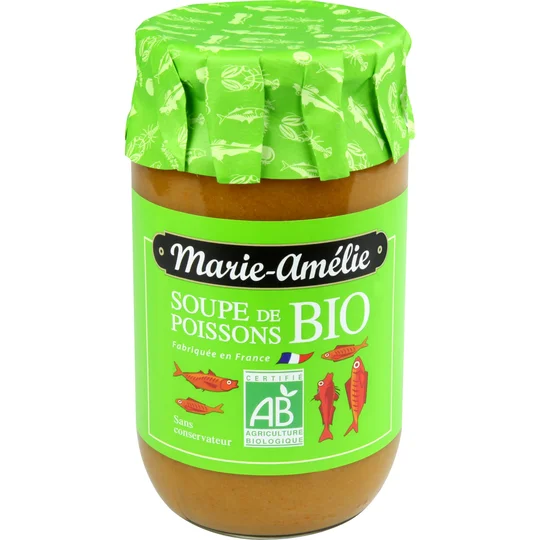 Soupe de poissons bio